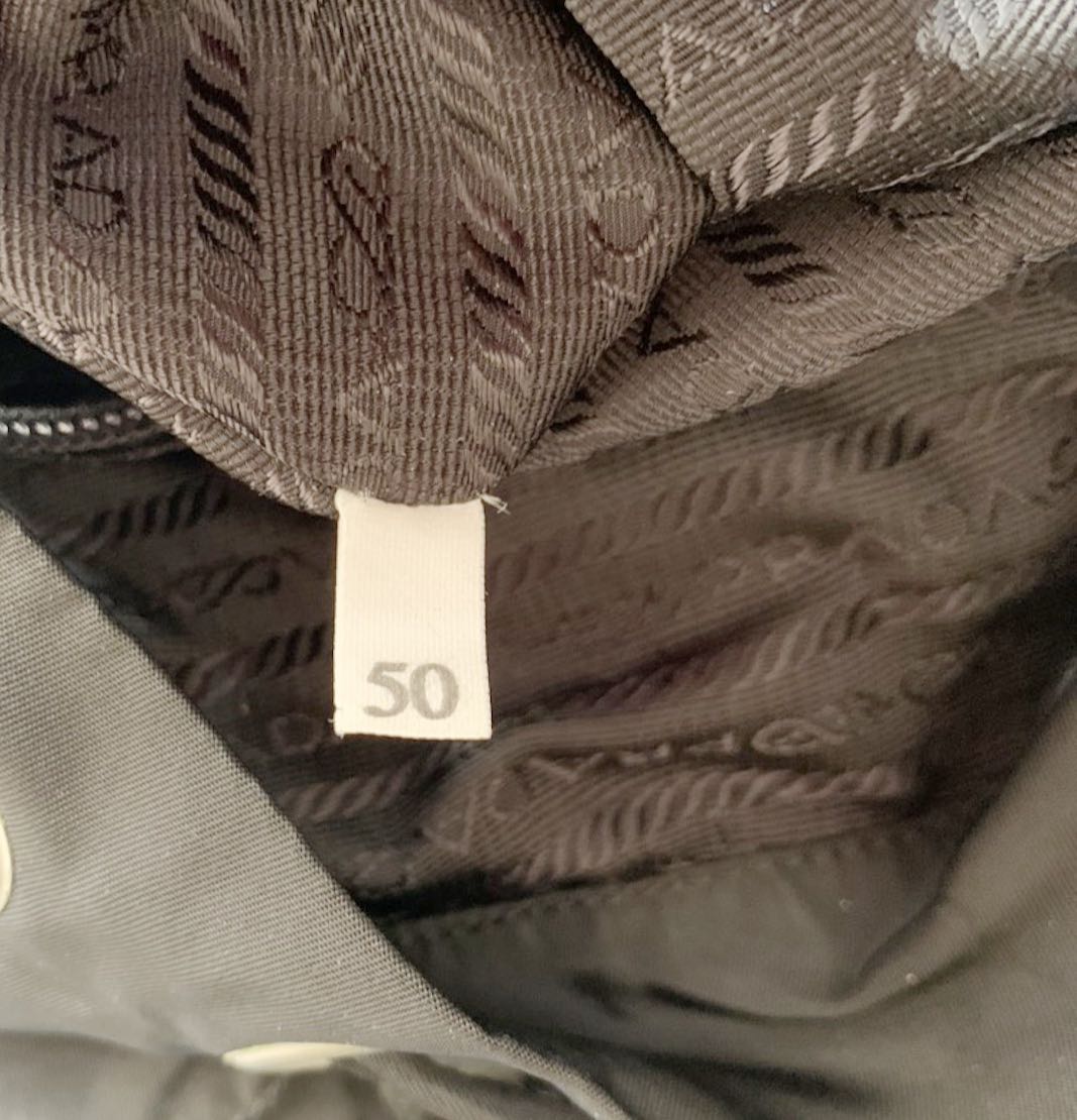 Vintage Prada Black Nylon Back Pack - 8