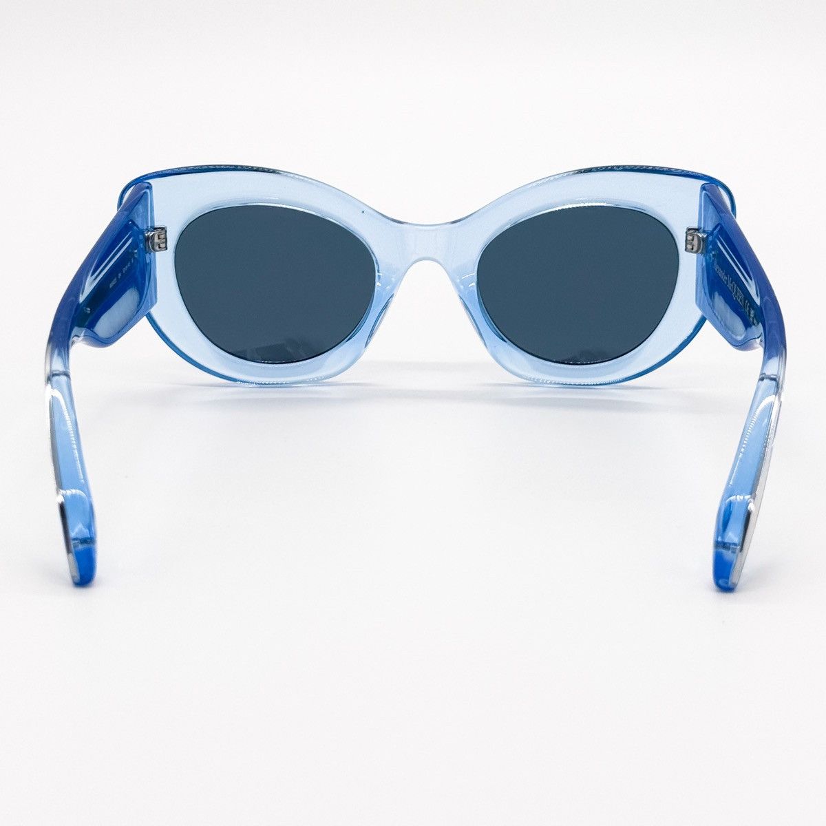 NEW ALEXANDER MCQUEEN AM0403S 004 BLUE WOMEN SUNGLASSES - 7