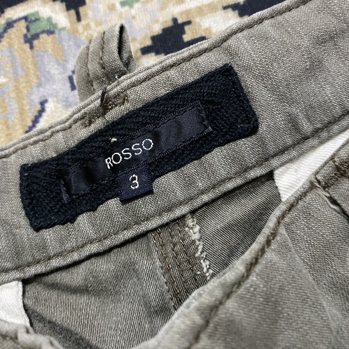 Japanese Brand ROSSO Cargo Flare Pants Zipper - 17