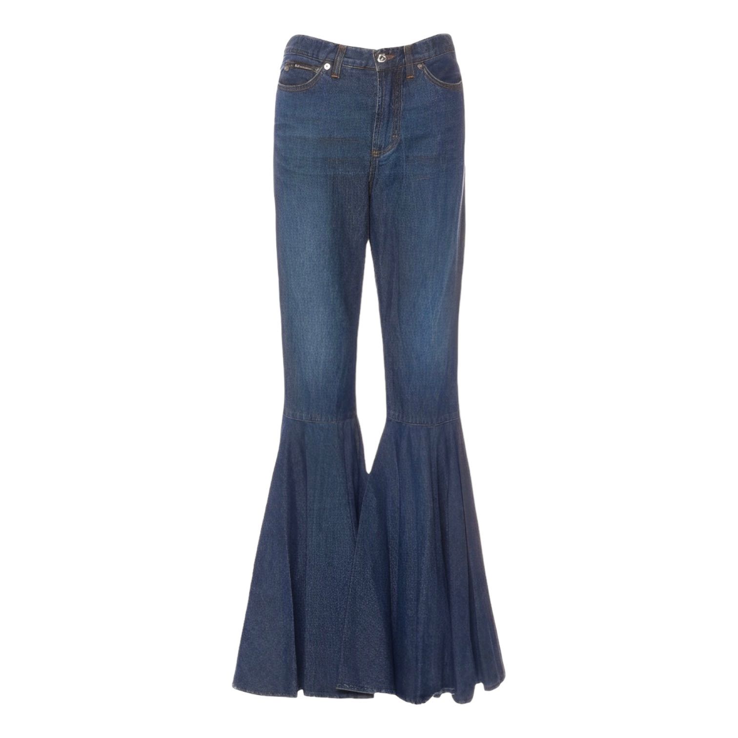 Vintage D&G Ultra-Flared Jeans - 1