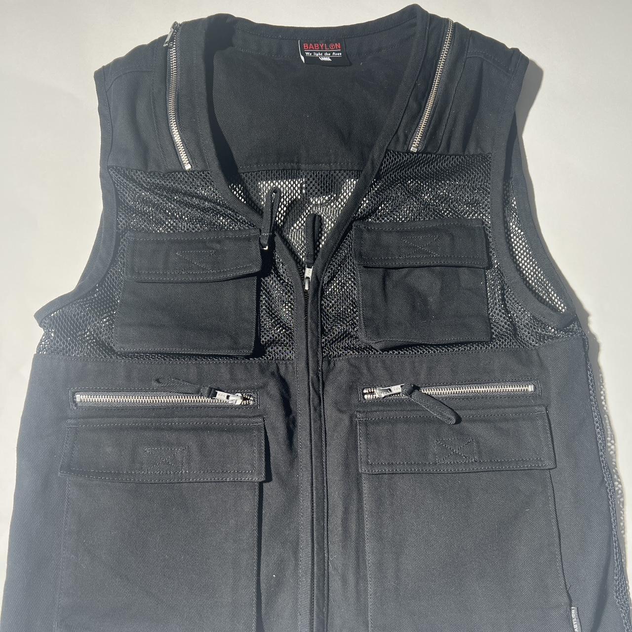 Babylon Men's Black Gilet - 1