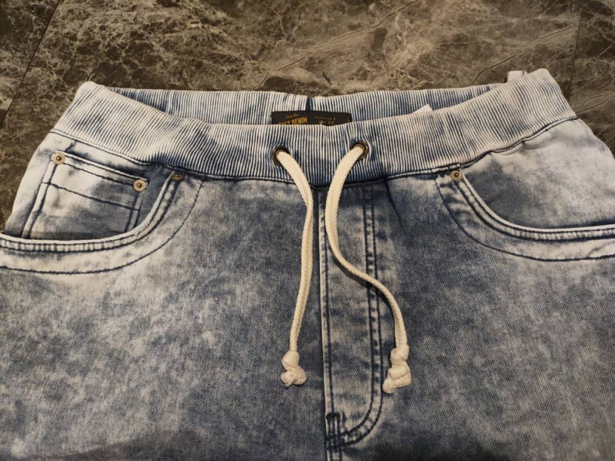 Streetwear - Soft Denim Jogger Pant - 2