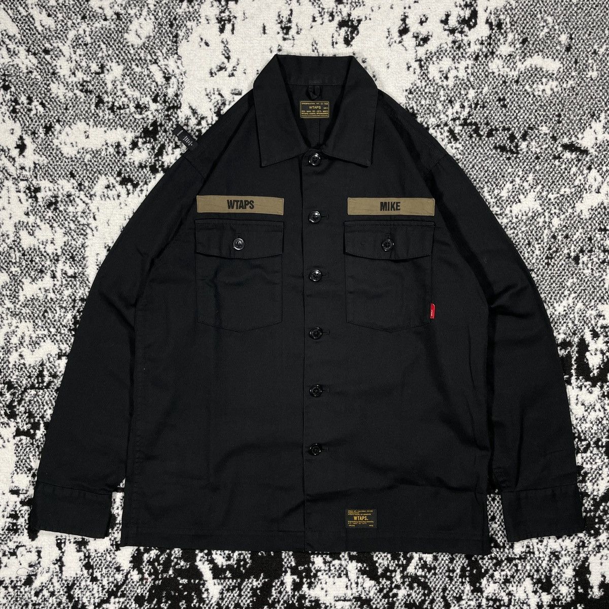 WTAPS BUDS LS SHIRT COPO SERGE 2016 - MIKE