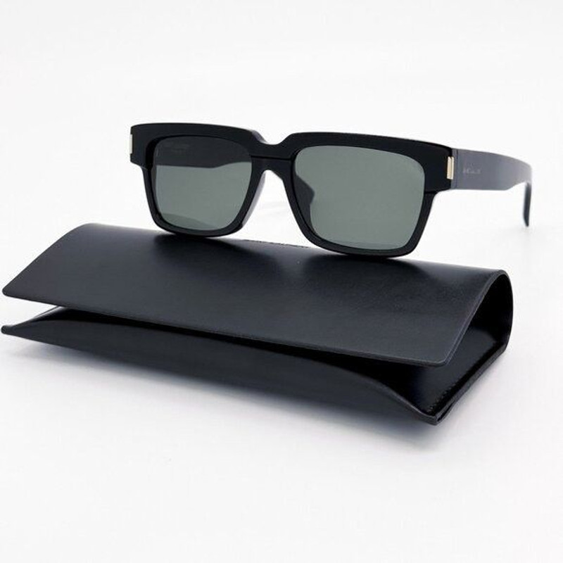 NEW SAINT LAURENT SUNGLASSES SL732/F VADIM 002 BLACK UNISEX - 1