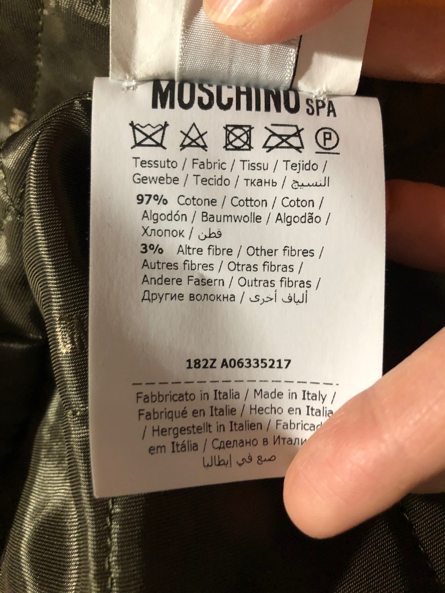 BNWT AW18 MOSCHINO COUTURE! PAPERCLIPS PARKA COAT 50 - 19