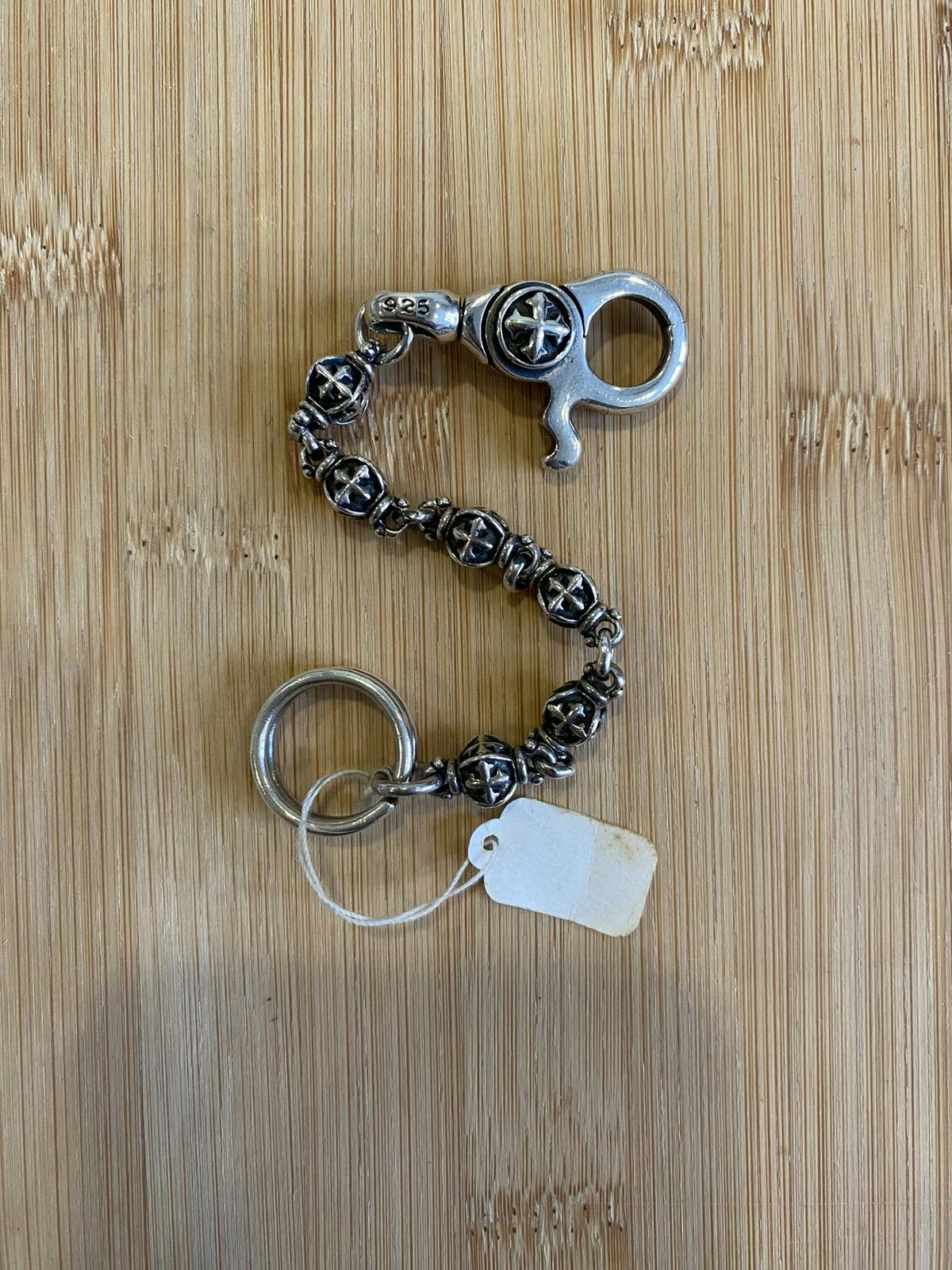 Sterling Silver - Silver Keychain Chrome Hearts Inspired - 1