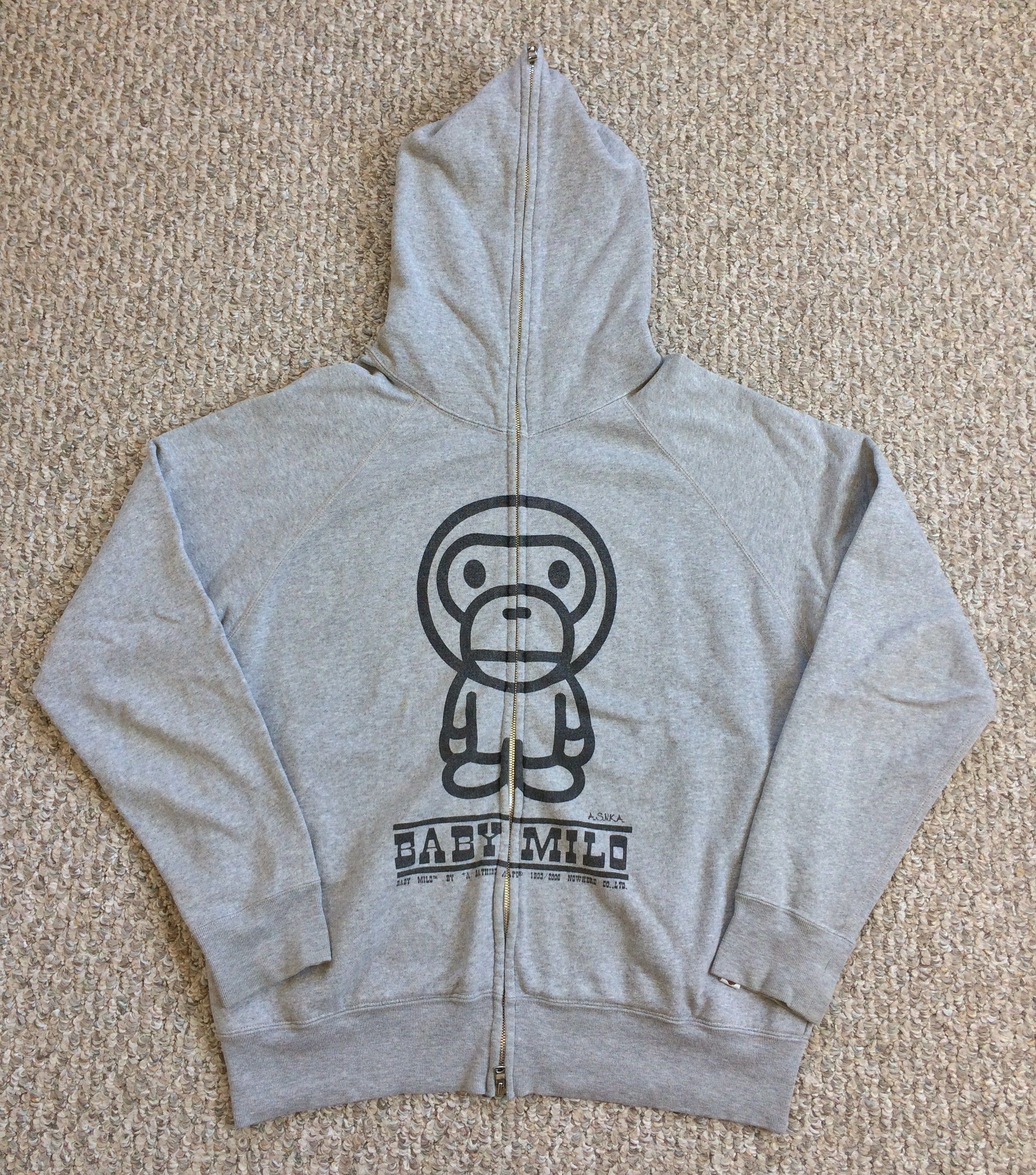 OG Bape Baby Milo Full Zip Hoodie - 1