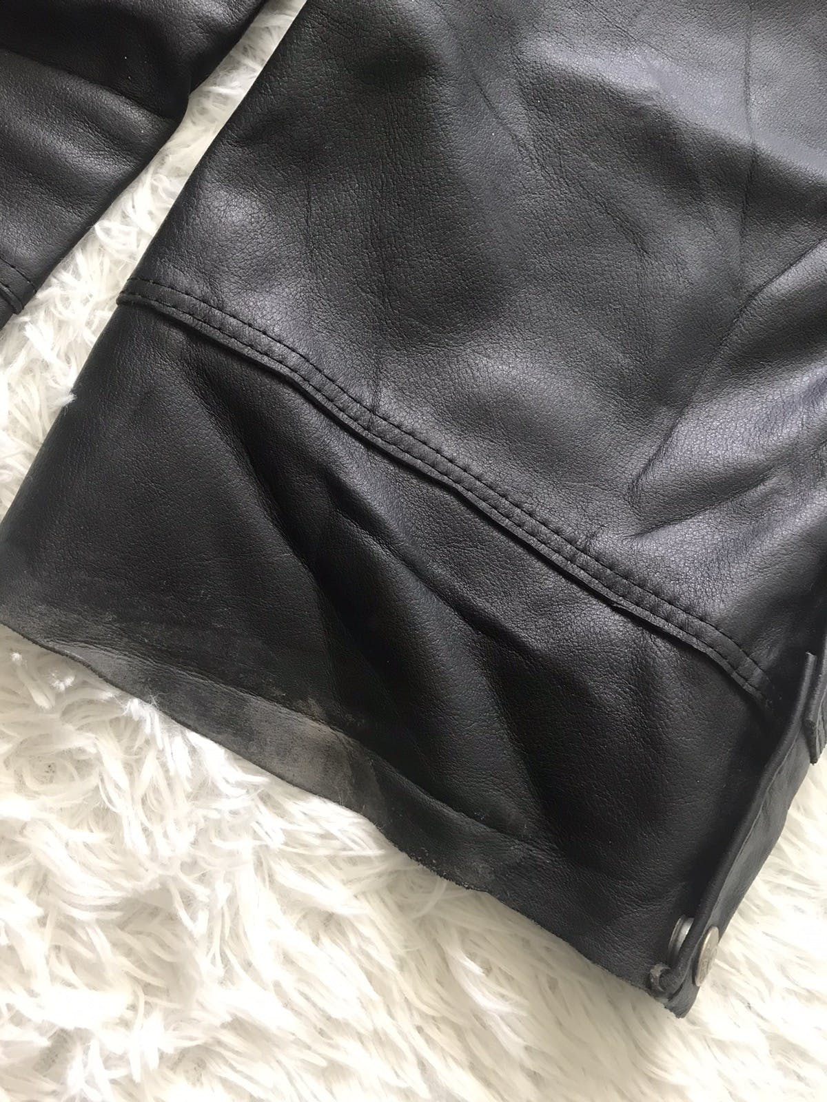 Schott NYC Motorcycle Leather Chaps Pant - 17