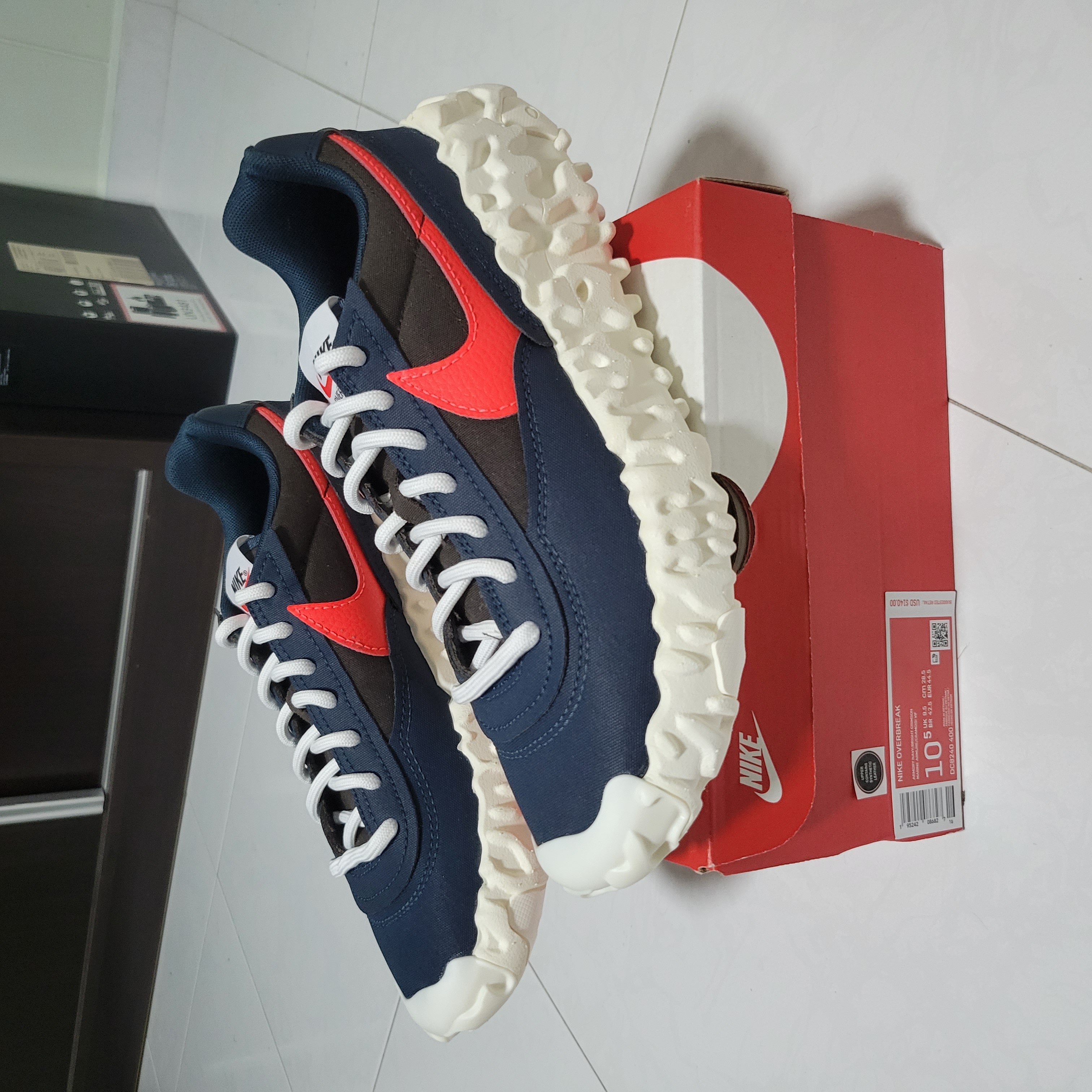 Nike Overbreak SP 'Armory Navy' US10.5 UK9.5 React Sneaker S - 1