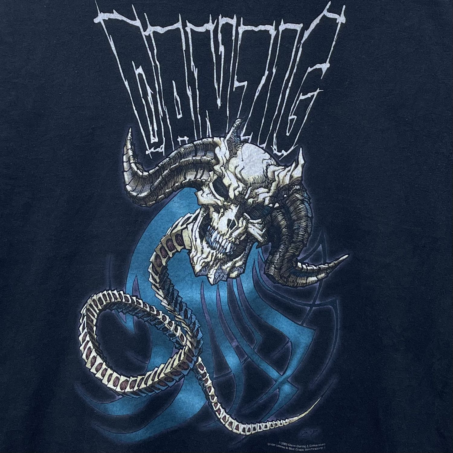 Vintage 2000 Danzig Shirt Concert Shirt Band Tee Danzig Tee The Misfits Shirt Misfits Tee DANZIG Shirt Size Xlarge - 2