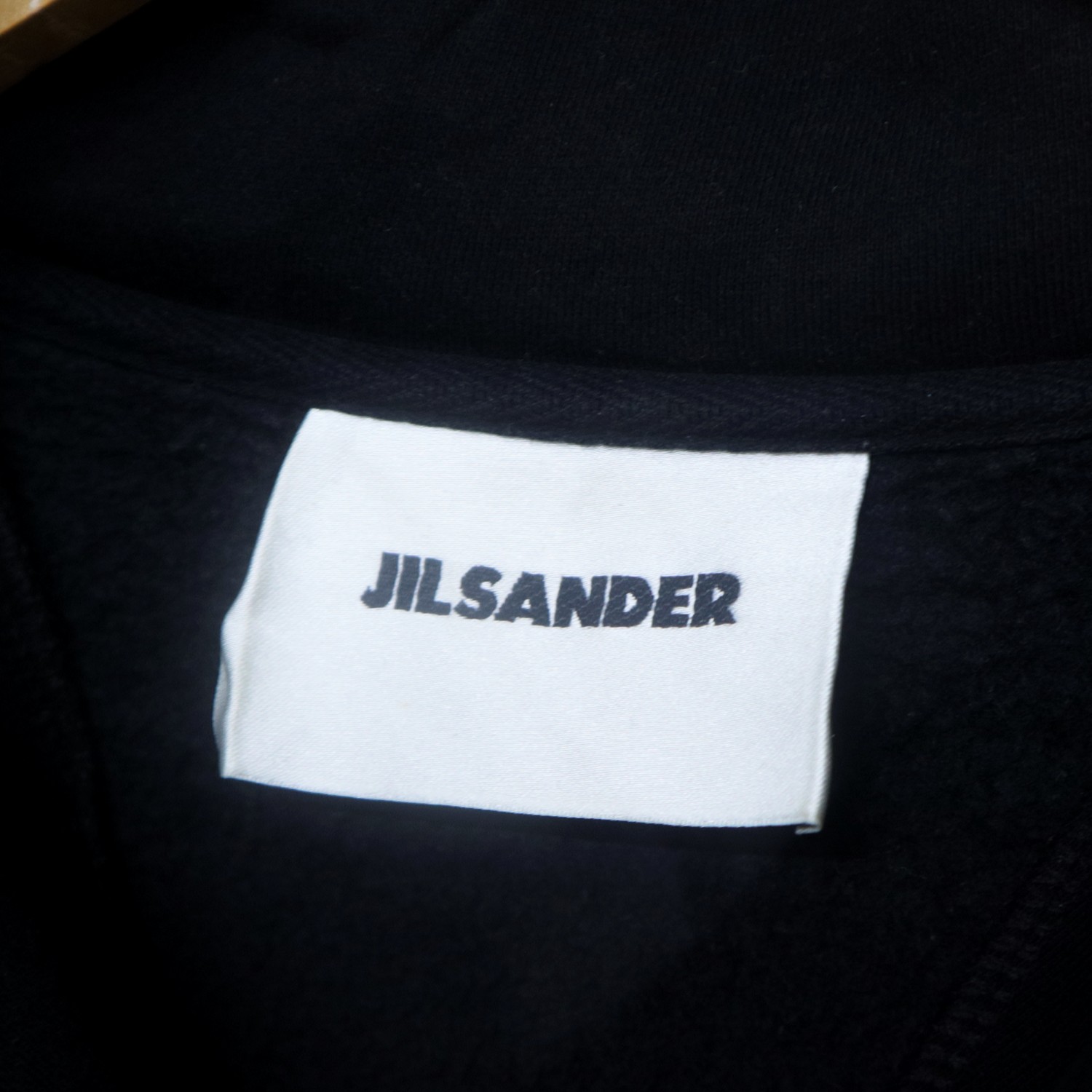 Vintage 90s JIL SANDER Big Logo HalfZip Sweater Sweatshirt Made In Italy - 5