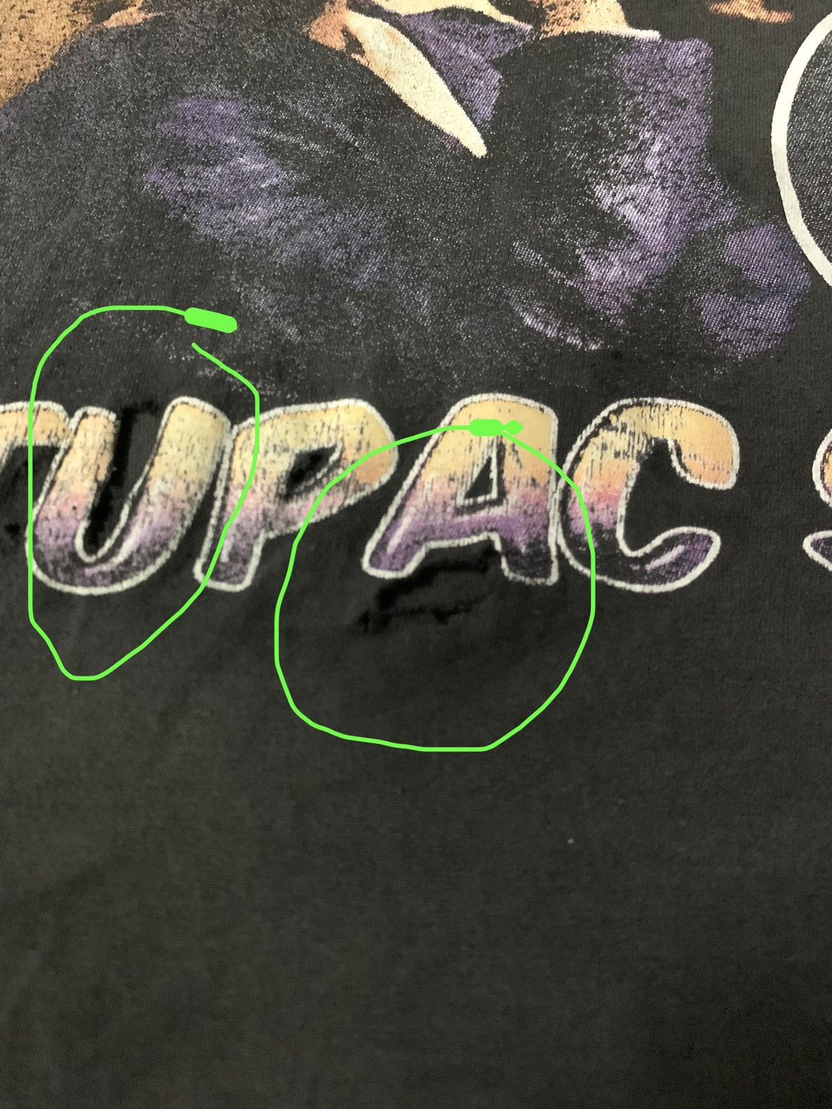 Vintage 90s Raptees Tupac Shakur Rare - 6