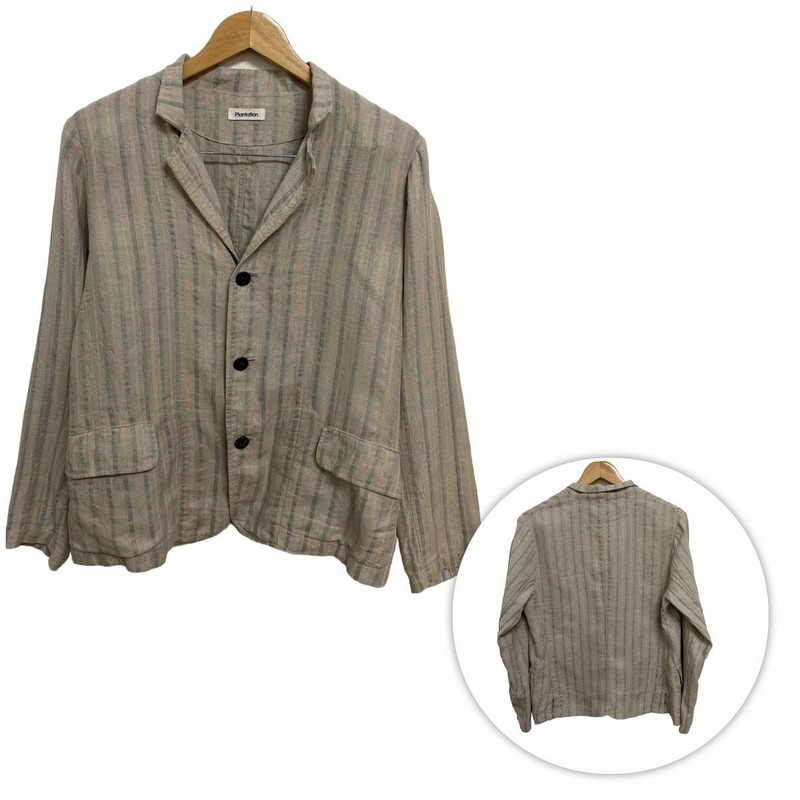 Issey Miyake Plantation Striped Jacket - 1