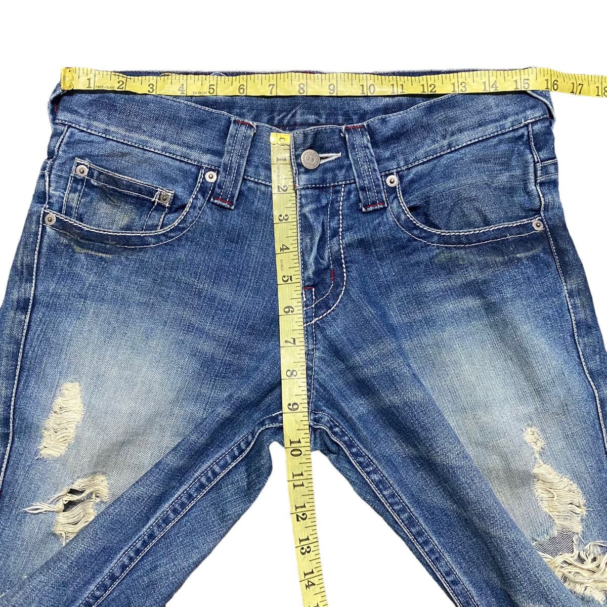 Japanese Brand - Tornado Mart Distressed Denim Flare Jeans - 17