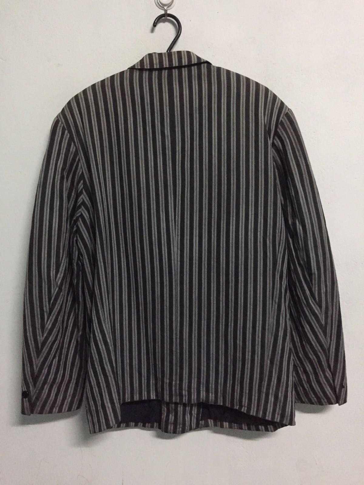 Kenzo Zebra Stripes Jacket Coat Made in Japan - 7