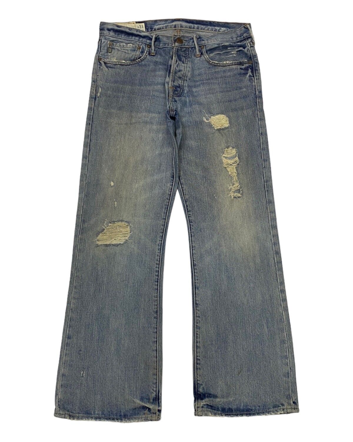 RARE🔥ABERCROMBIE & FITCH LOW RISE BOOTCUT FLARE JEANS - 2