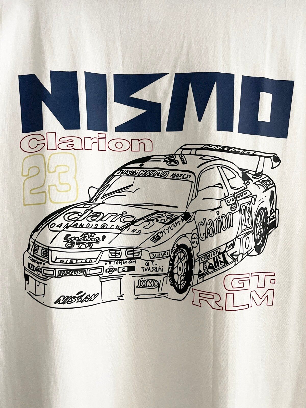 Vintage - STEAL! 2000s Japan NISMO CLARION GT-R LM '95 Tee (L) - 5
