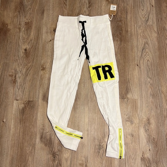 True Religion Neon Ankle Zip Jogger Sweatpants - 6