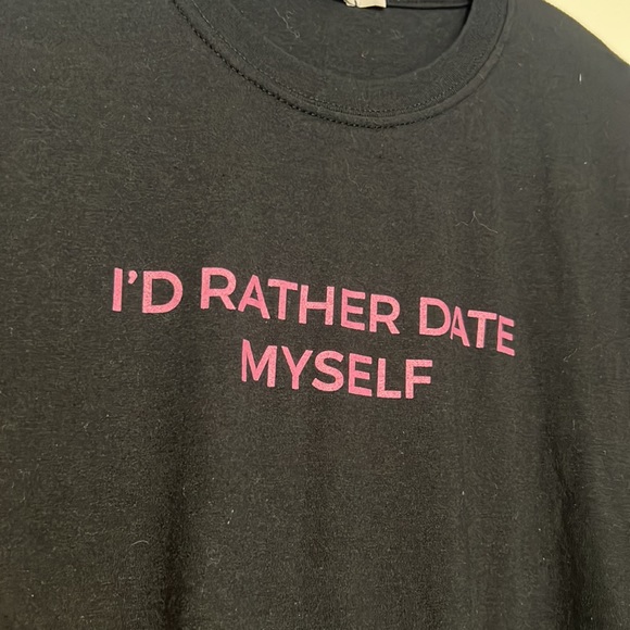 ASOS x Adolescent Clothing “I’d Rather Date Myself” Boyfriend Tee - 10