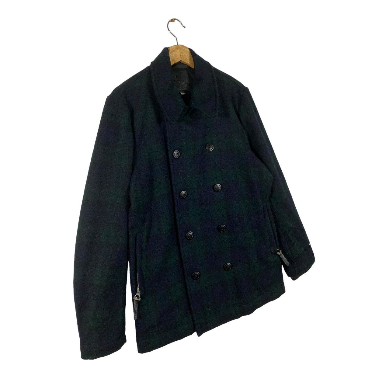 Vintage Woolrich Digs Limited Plaid Wool Button Jacket - 3