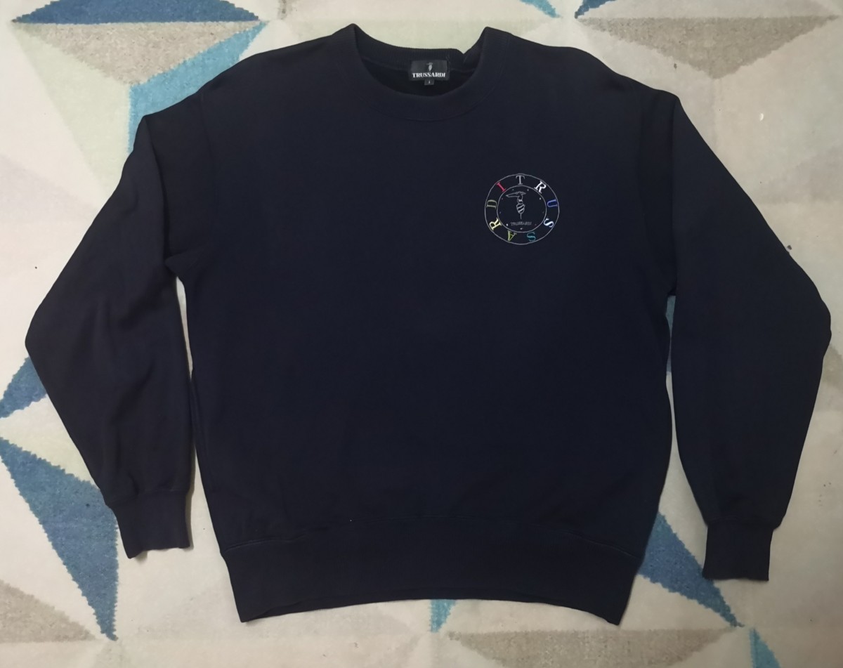 Trussardi - Multicolor Embroidered Big Logo Jumper - 2