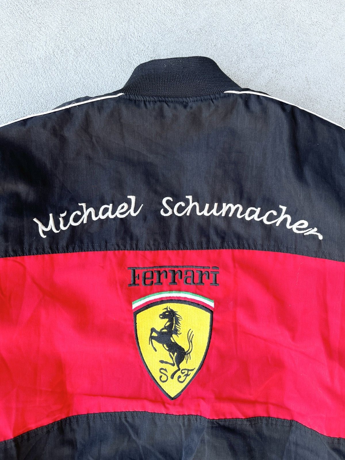 Vintage 2000s Ferrari Michael Schumacher F1 Racing Jacket - 5