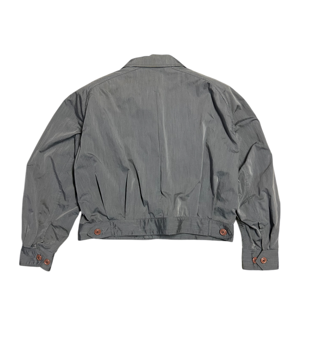 80s Issey Miyake long jacket detachable to bomber jacket - 11