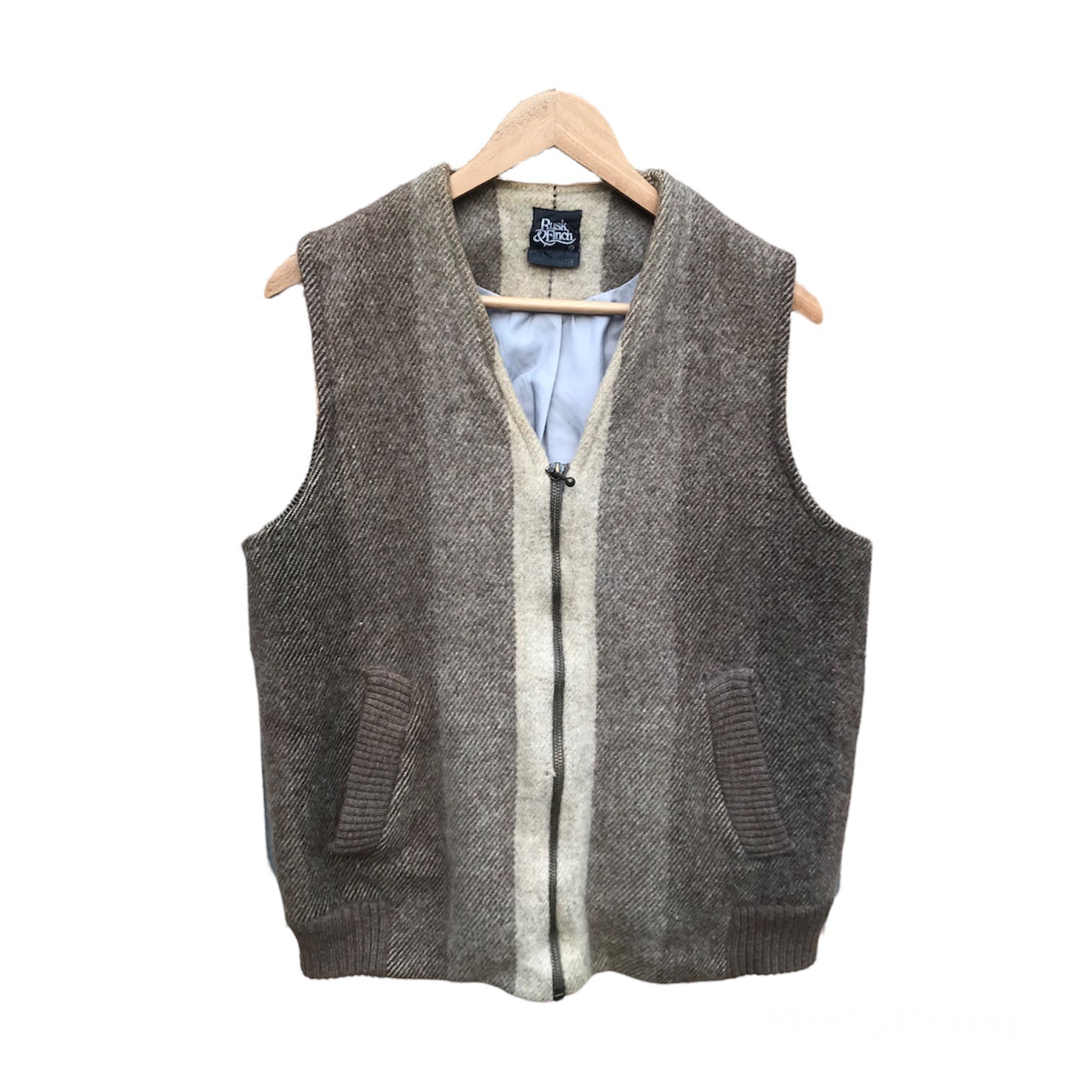 Vintage - Vintage mohair new zealand wool vest jacket - 1