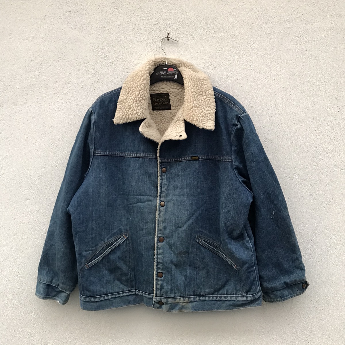 Vintage Sherpa Maverick Ranch factory Coat