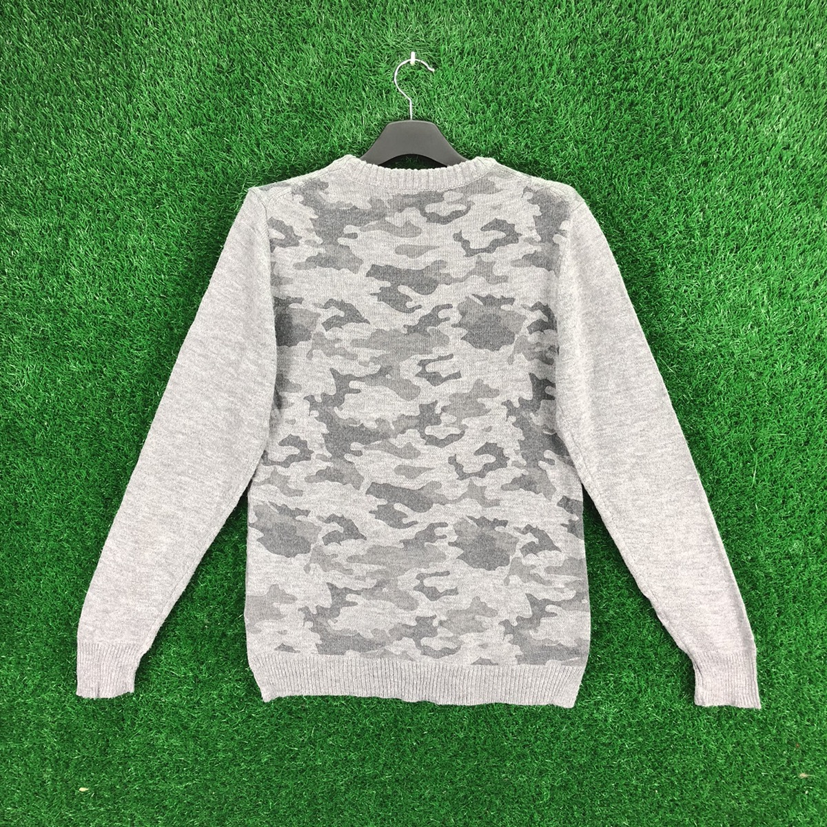 Japanese Brand - Abahouse Camo Knit Sweater - 4