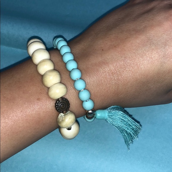 Boho Beaded Bracelet Bundle - 4