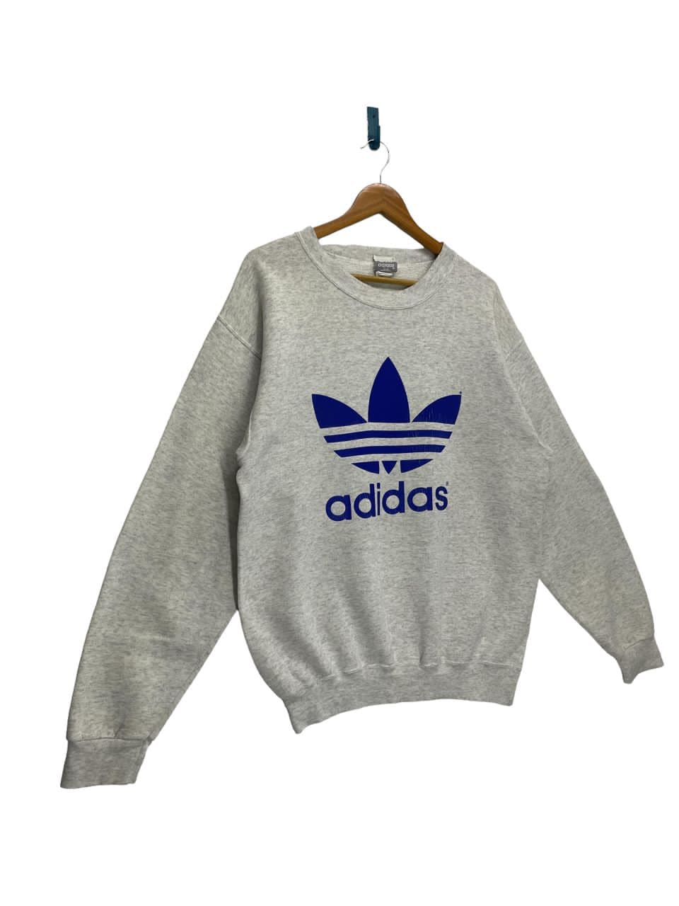 💥True Vintage 90's Adidas Made In Usa Crew Sweatshirt - 2