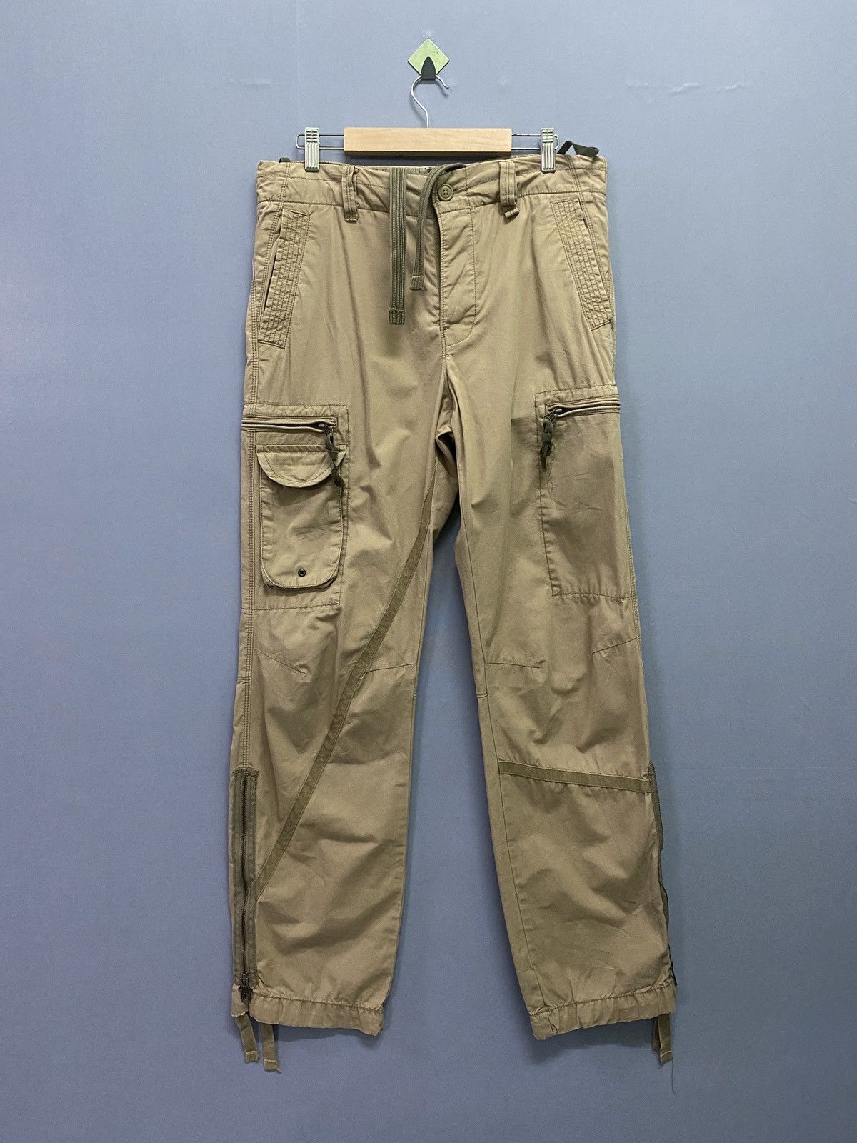 Vintage GAP Cargo Multi Pocket Tactical Parachute Pants - 1