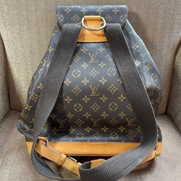 Louis Vuitton Vintage Monogram Montsouris Backpack 1996 - 3