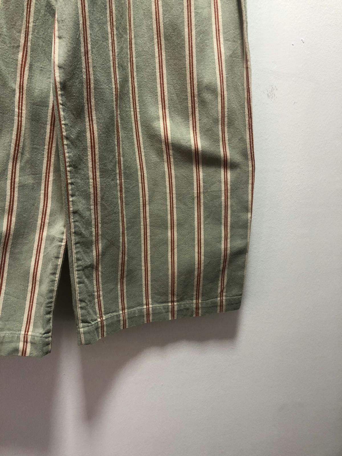 KAPITAL Pants Stripe Japan Blouse Side Buckle - 2