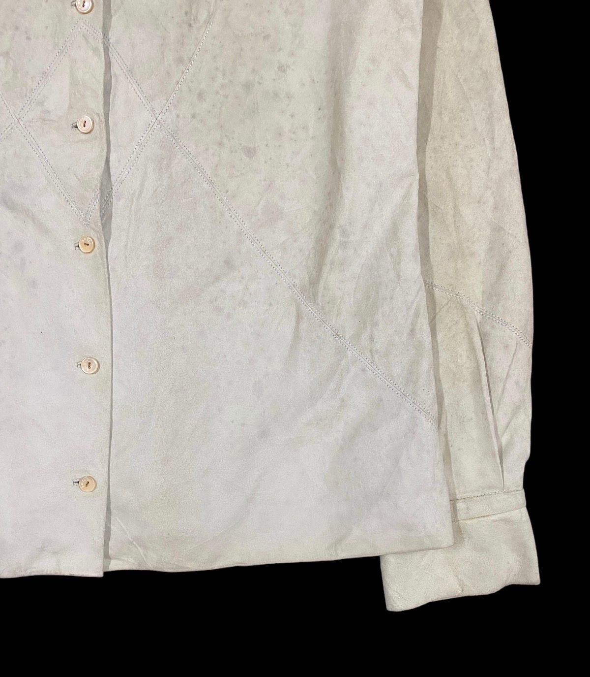 Authentic🔥Loewe Goat Skin/Silk Liner Button Ups Shirt - 9