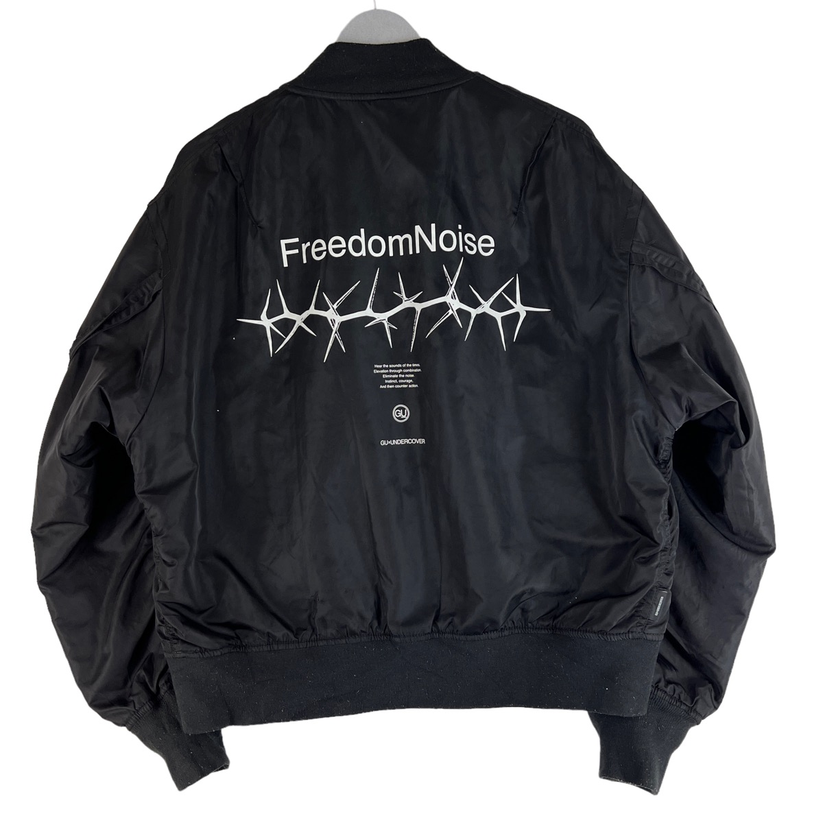 ?UNDERCOVER GU FREEDOM NOISE BOMBER JACKET