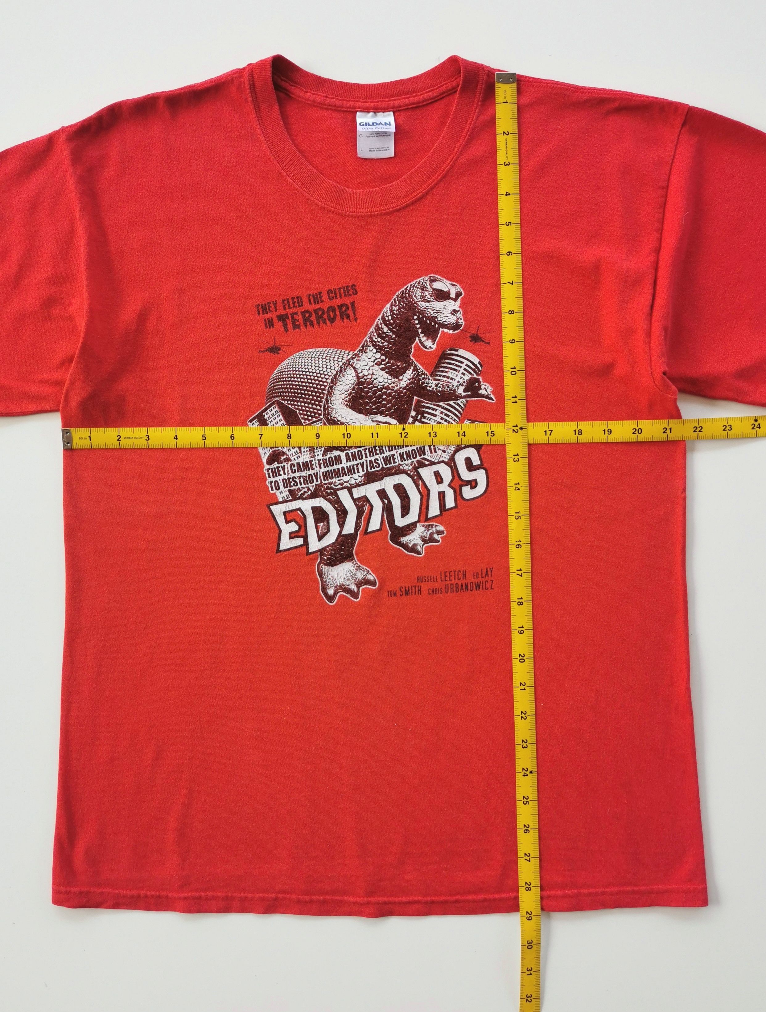 Vintage Editors Band Tshirt - 8