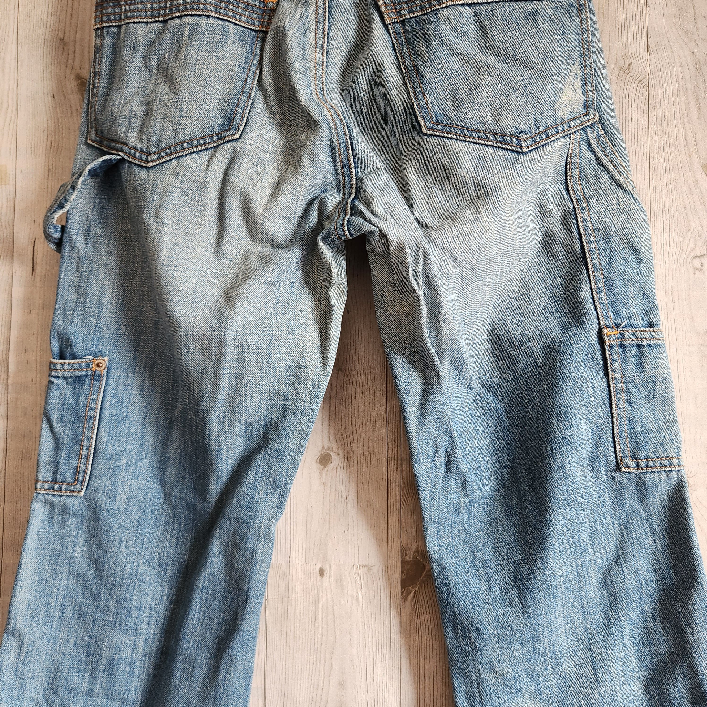 Distressed Denim - Distressed Plus Bleu Blue Japan Bush Pants Denim Jeans - 12