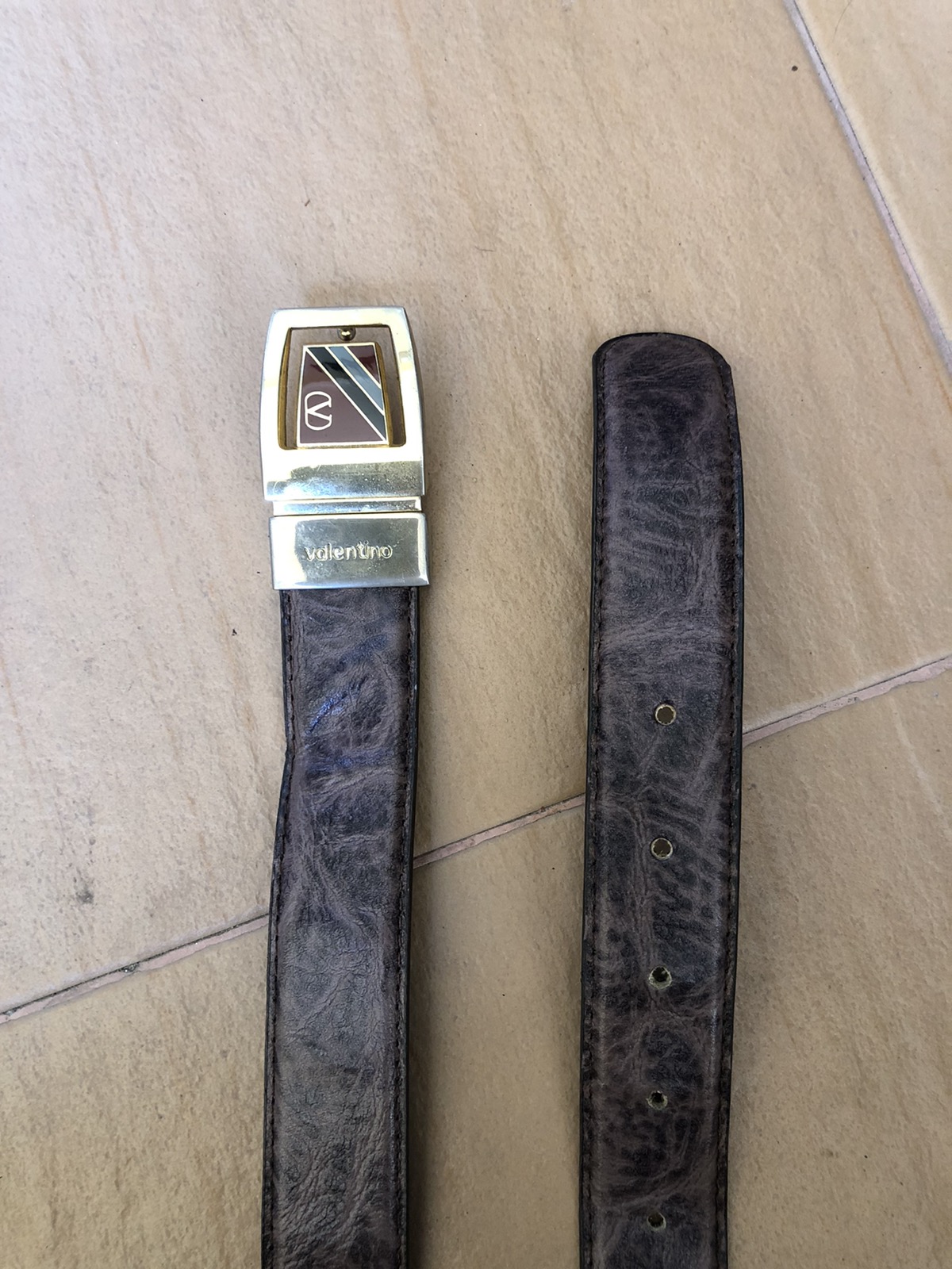 Vintage Valentino Office Buckle Belts - 6