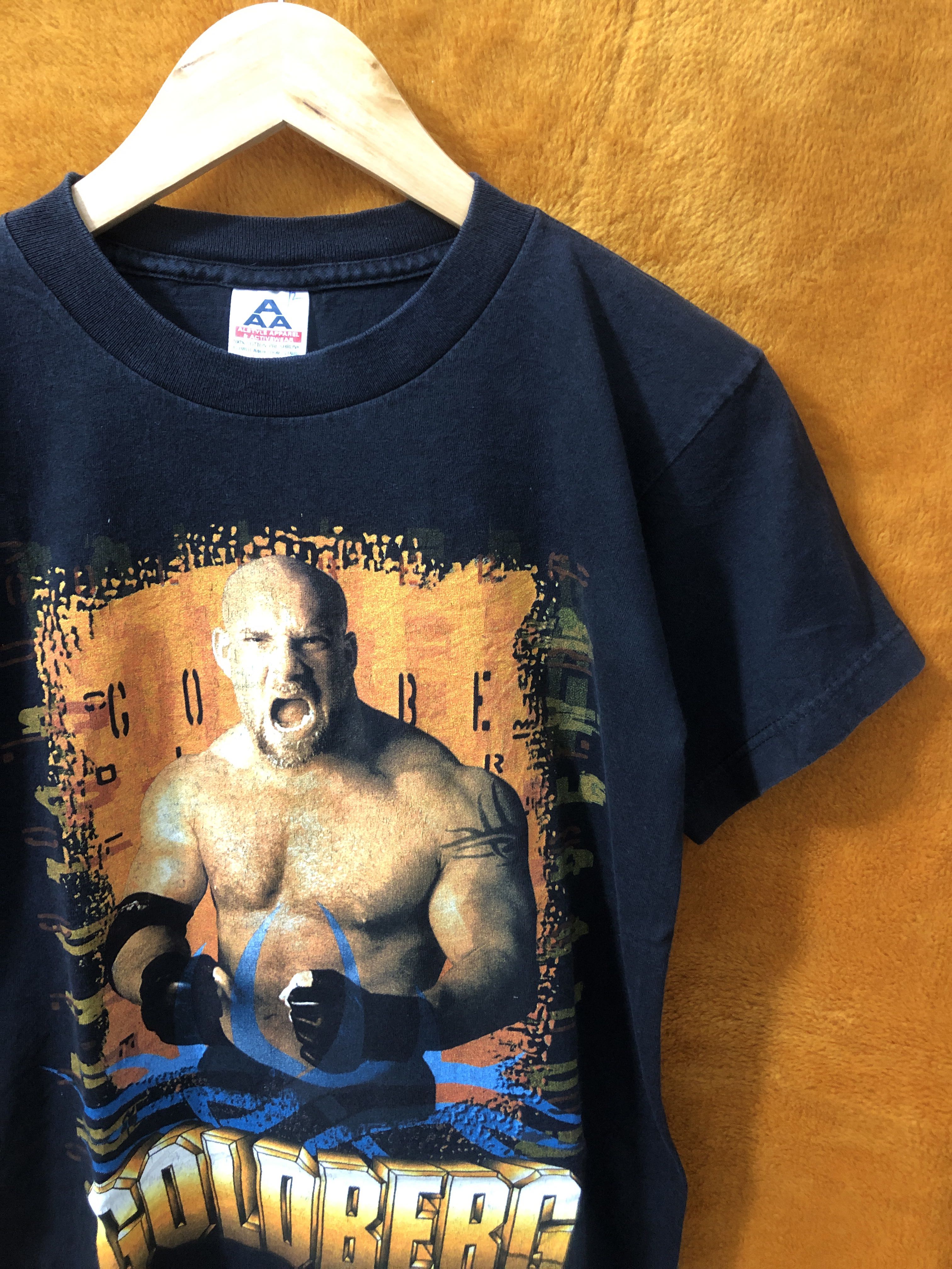 Vintage Goldberg WCW Wrestler T-Shirt Youth Large - 2