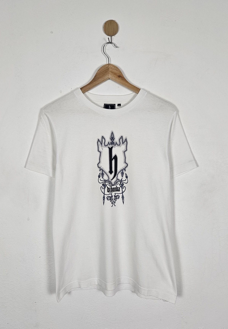 Rap Tees - Japanese Hip Hop DJ Honda ‘h’ Logo shirt - 1