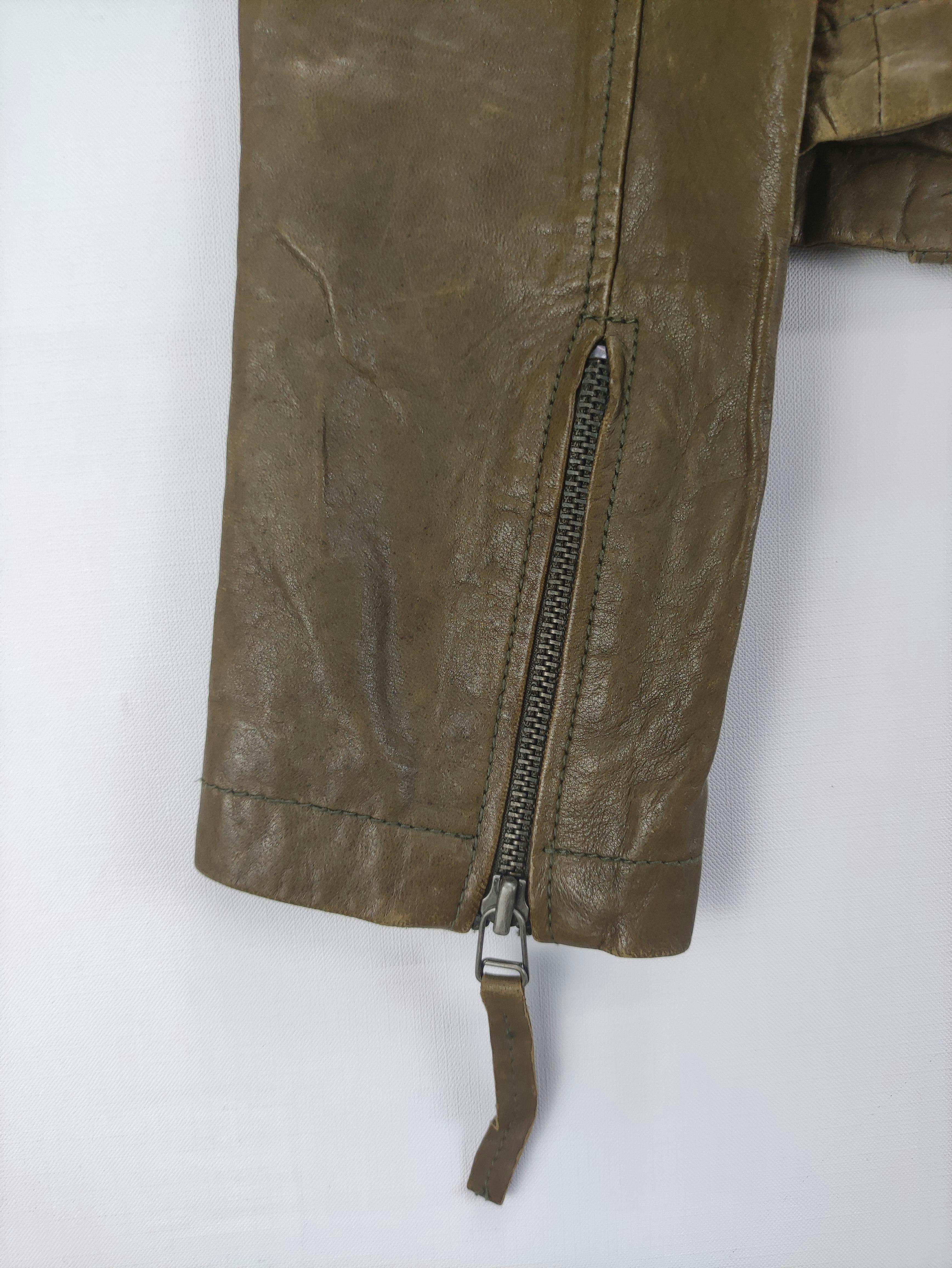 Vintage Enchantem Leather Jacket Zipper - 11