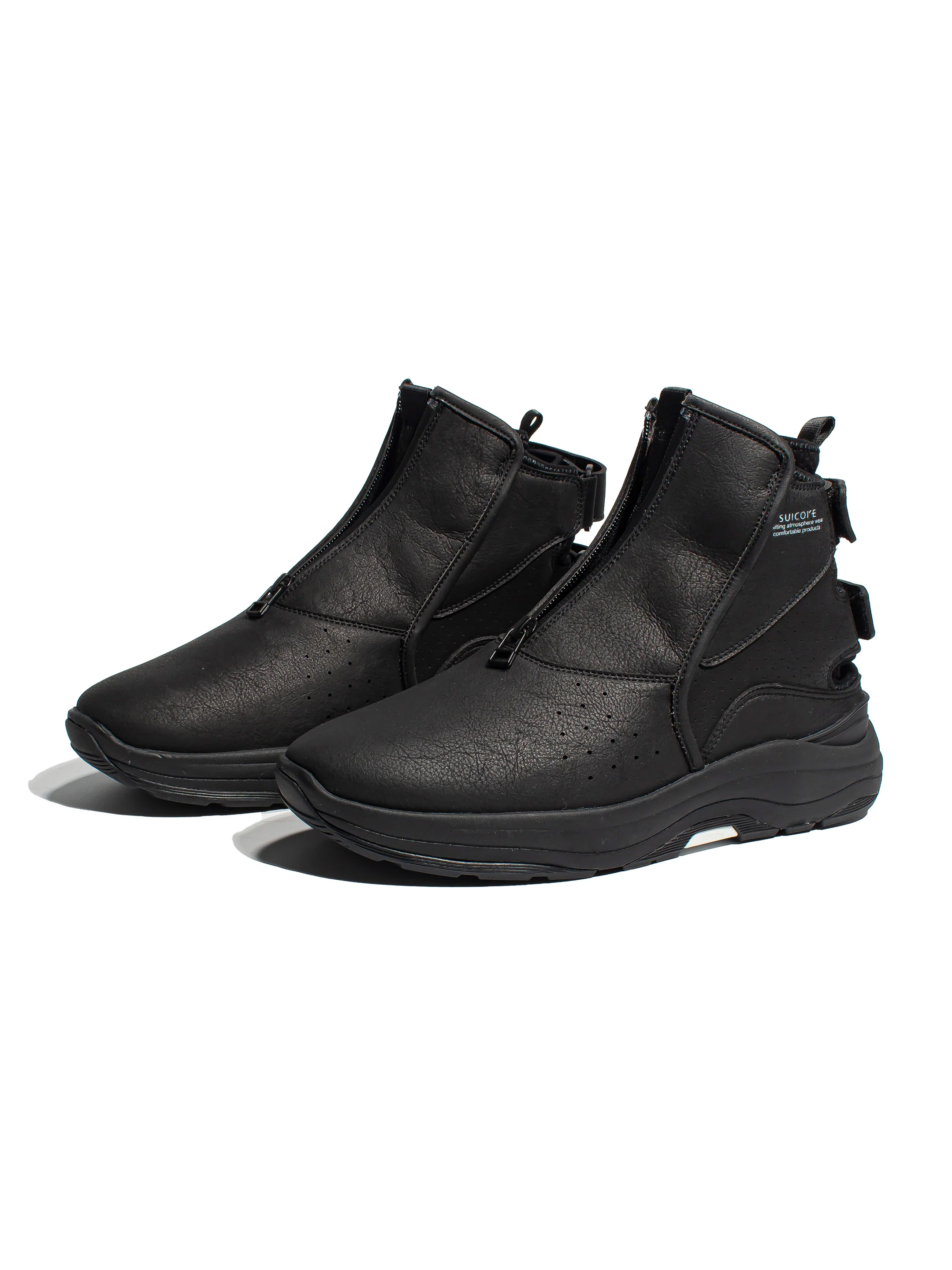 John Elliott x SUICOKE Black 'BUNO-JE' Zip Boot DS - 3