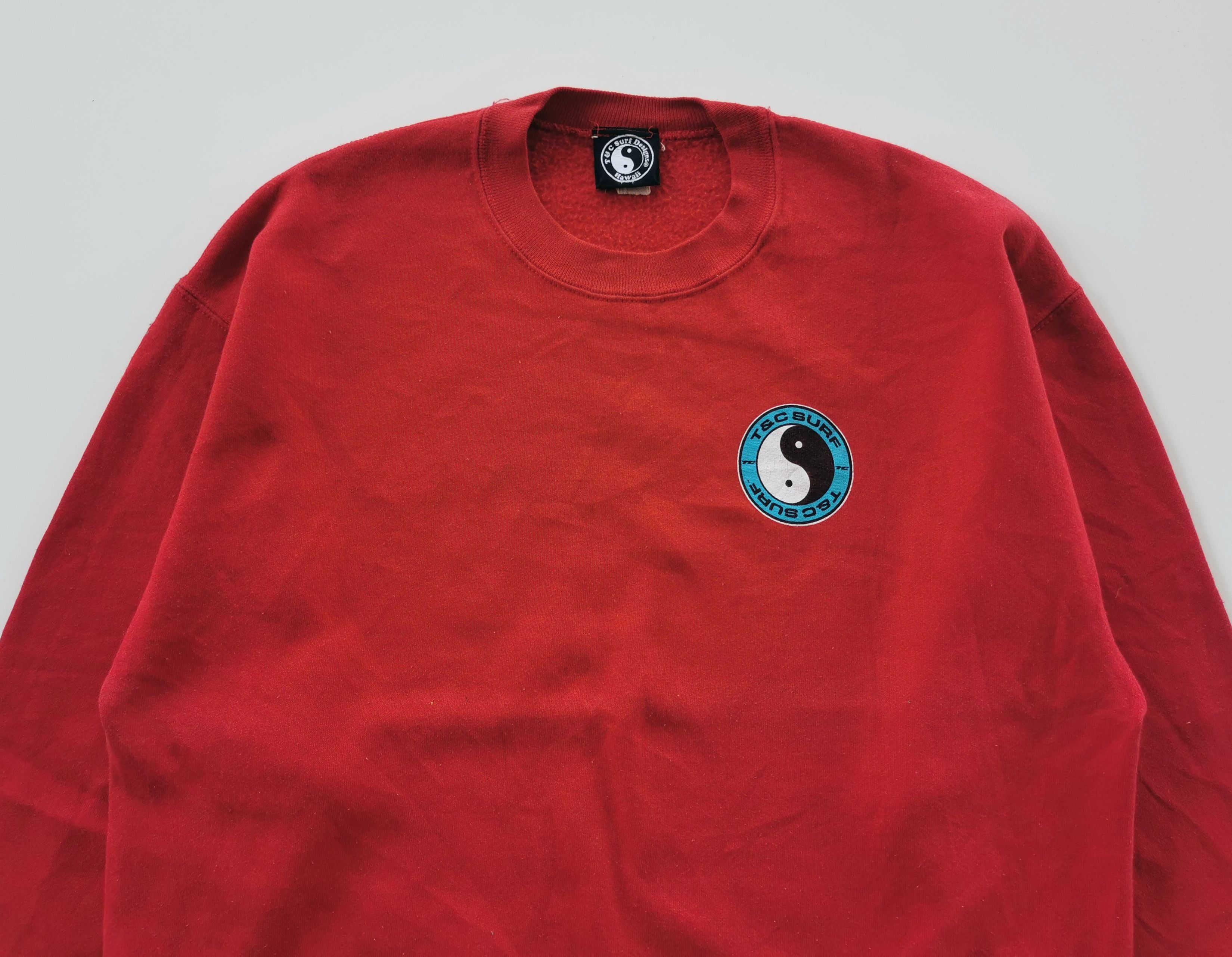 Vintage Yin Yang T&C Surf Hawaii Sweatshirt - 8