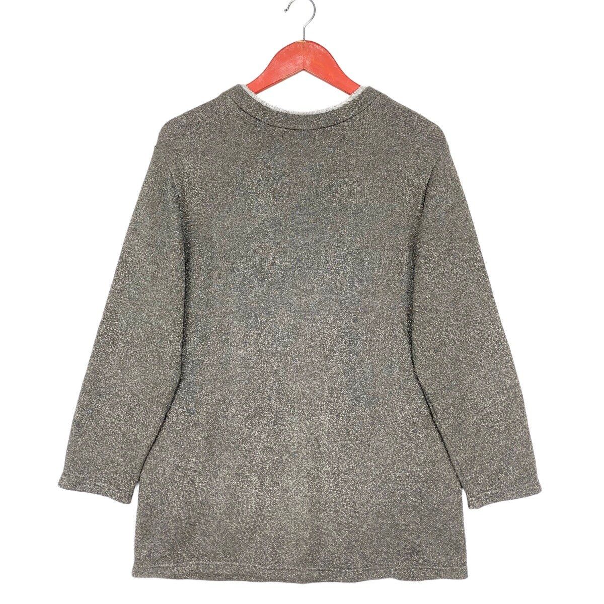 Y’s For Living Glitter Grey Sweatshirts - 2