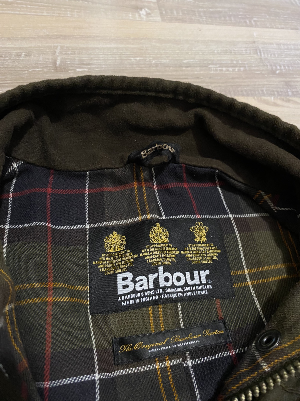 Barbour wax jacket - 6