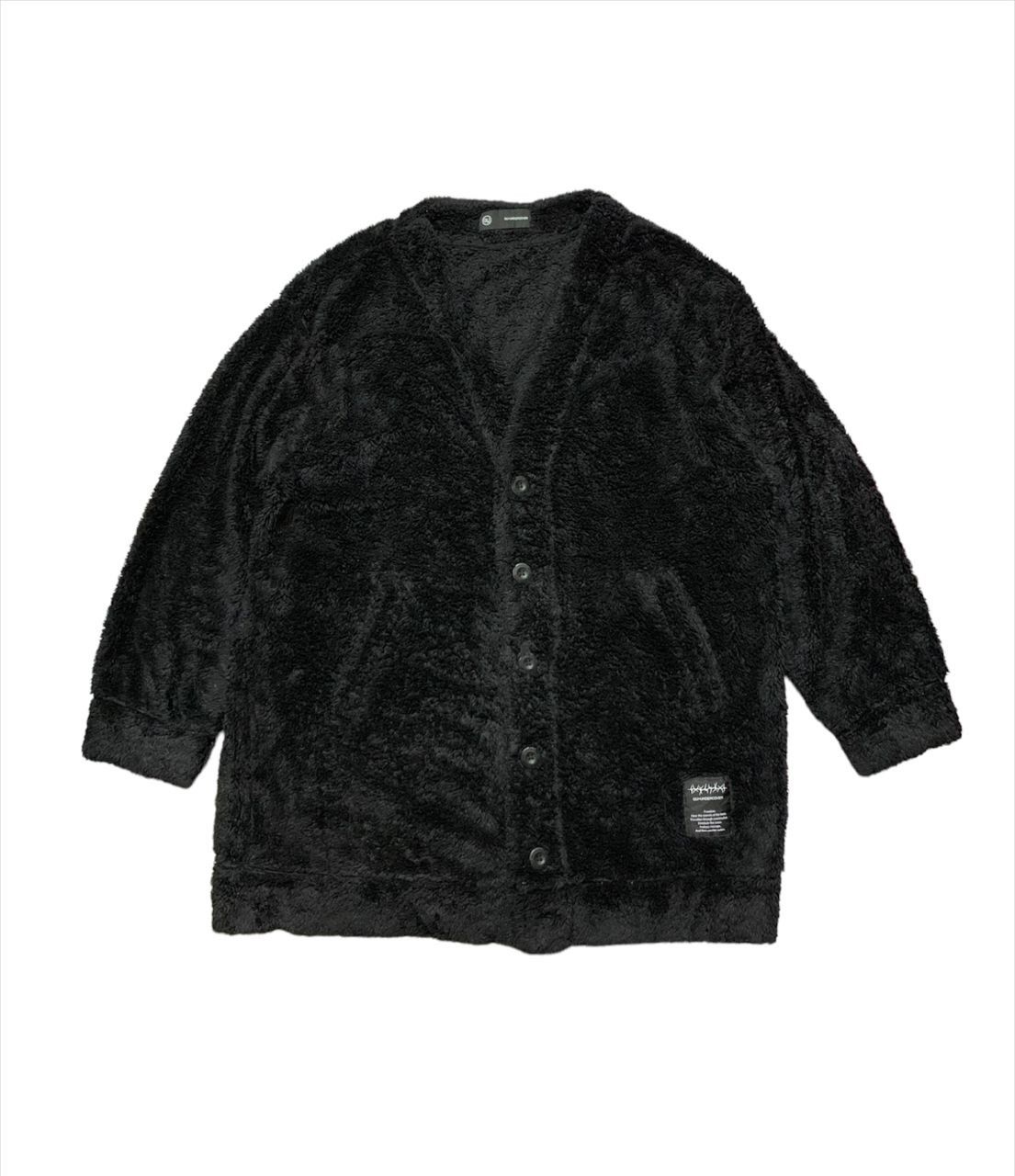 Undercover Gu Fleece Cardigan Jacket Oversized - 1