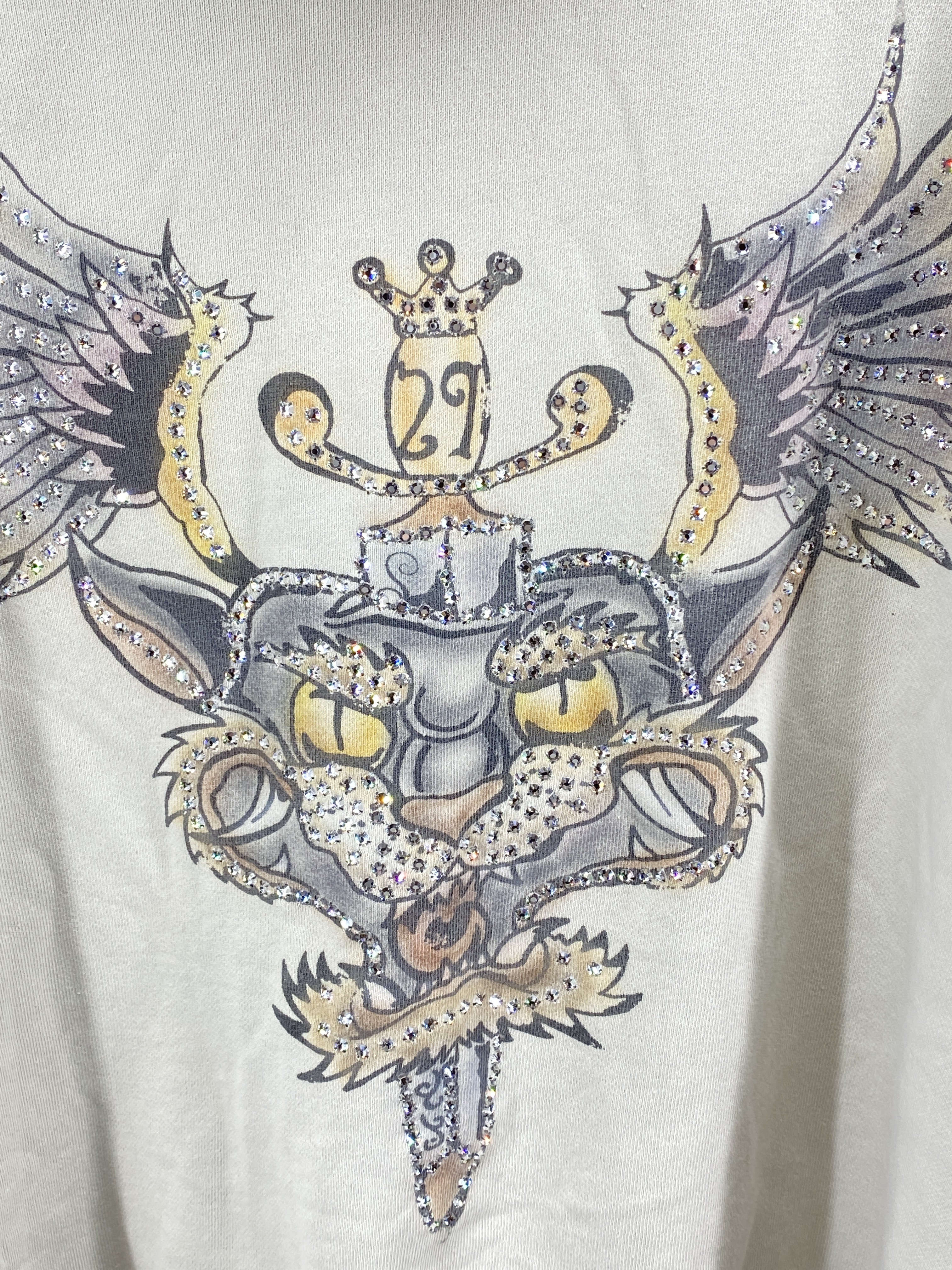 The Great China Wall - Swarovski Crystal Los Angeles Hoody - 7