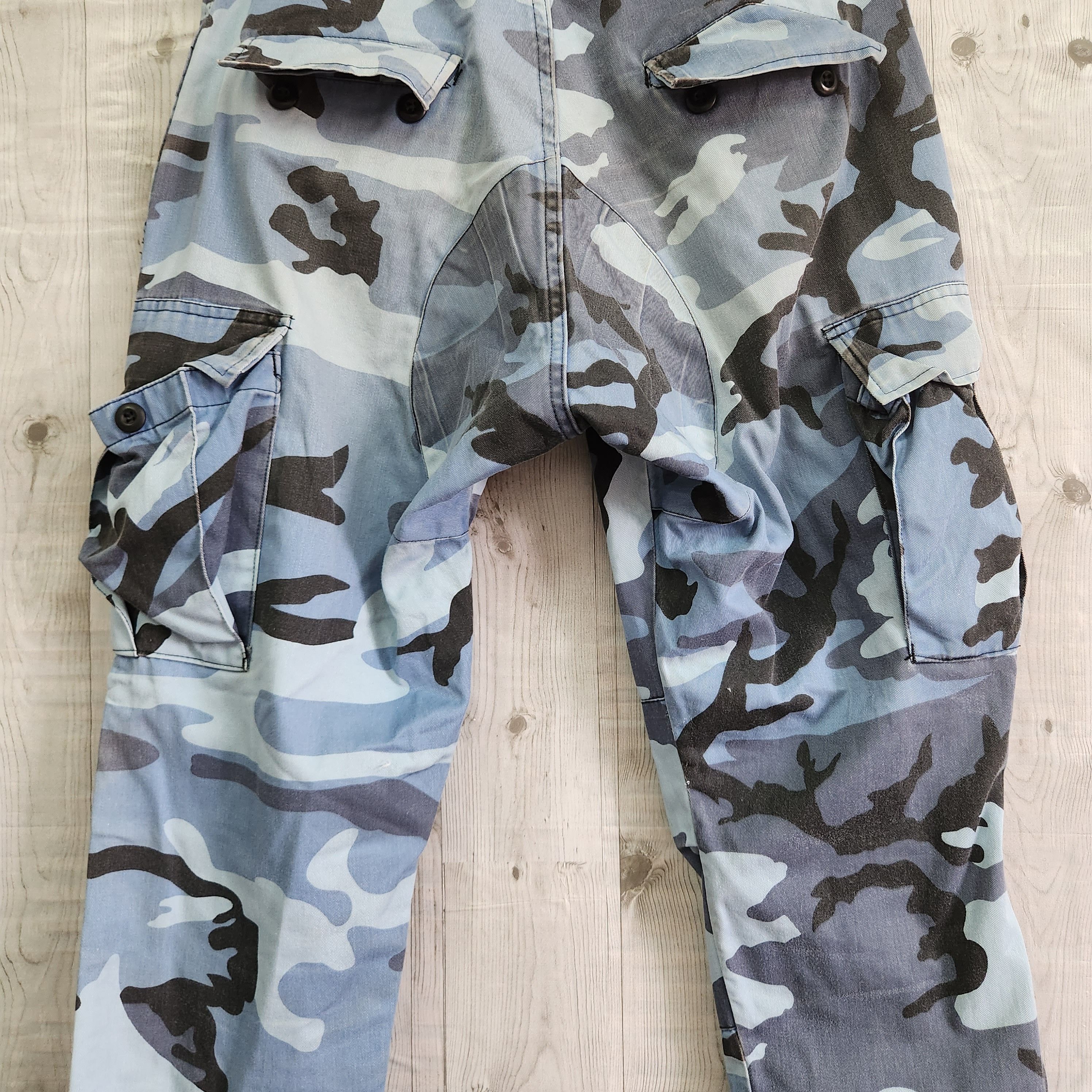 Camouflage Cargo Pants Multipockets Japanese Brand - 13